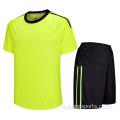 Nieuwe mode mesh mannen voetbal shirts voetbal jersey